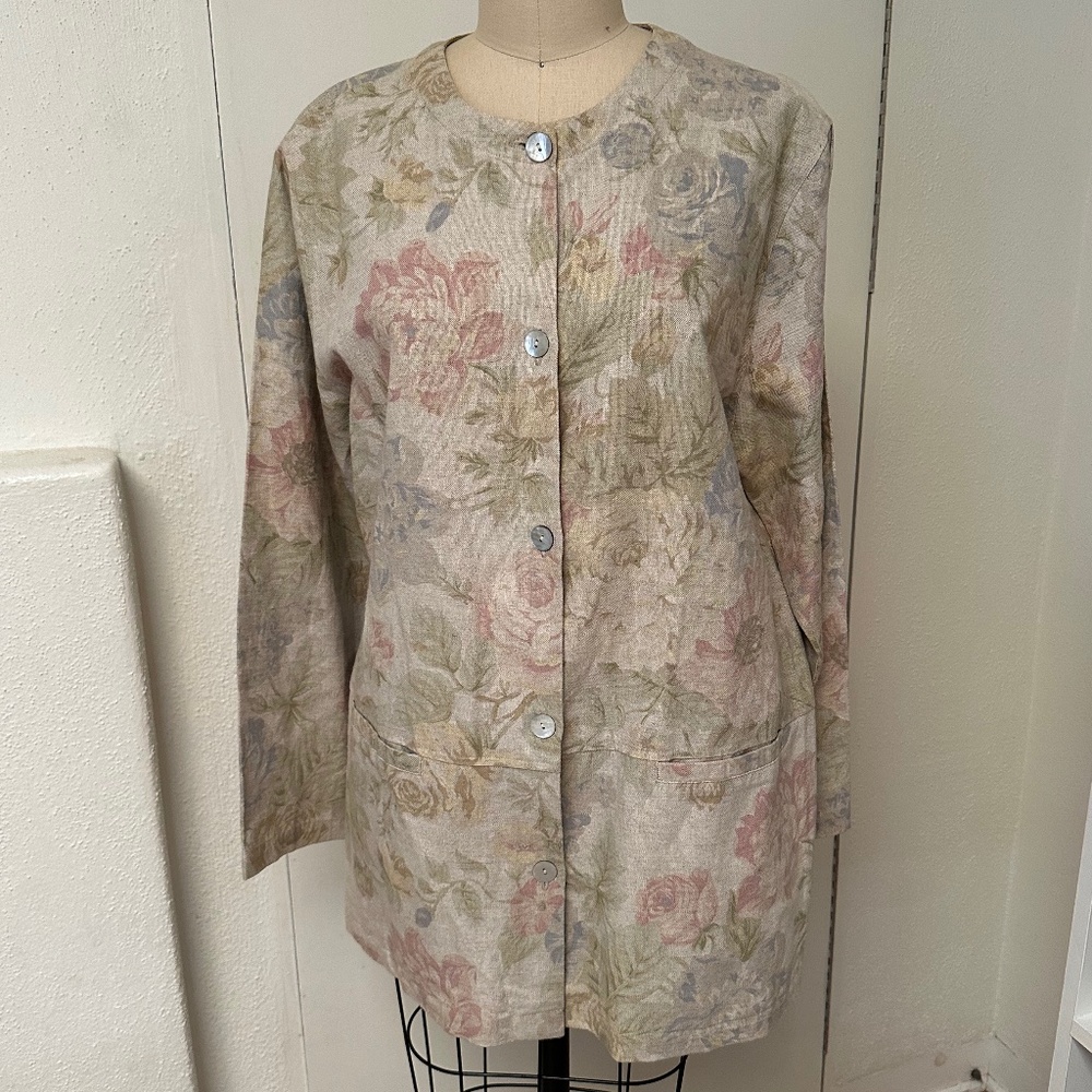 Smith & Hawken NWOT Gardening Jacket, Floral